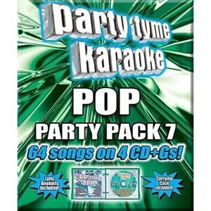 Party Tyme Karaoke: Pop Party Pack, Vol. 7 by Various (CD, 2016)